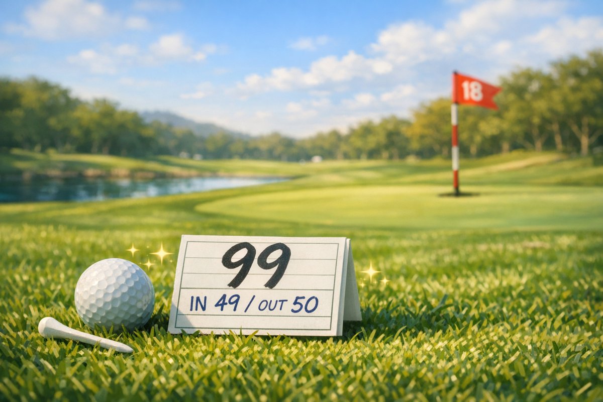 100切り 結論 スコア99達成 写実